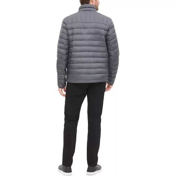 Tommy Hilfiger Mens Real Down Insulated Packable Puffer JacketCharcoal