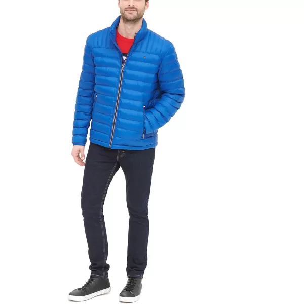 Tommy Hilfiger Mens Ultra Loft Lightweight Packable Puffer Jacket Standard and Big  TallDeep Royal