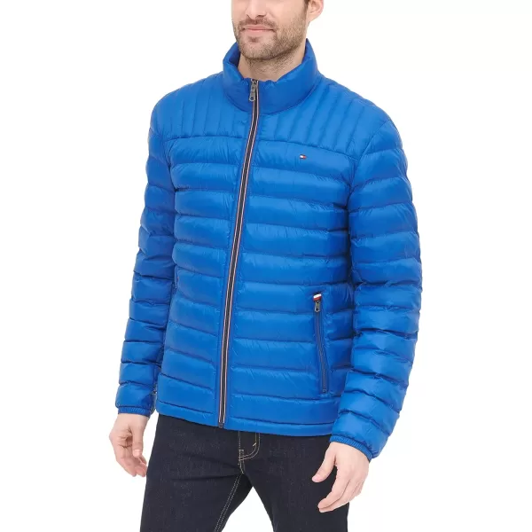 Tommy Hilfiger Mens Ultra Loft Lightweight Packable Puffer Jacket Standard and Big  TallDeep Royal