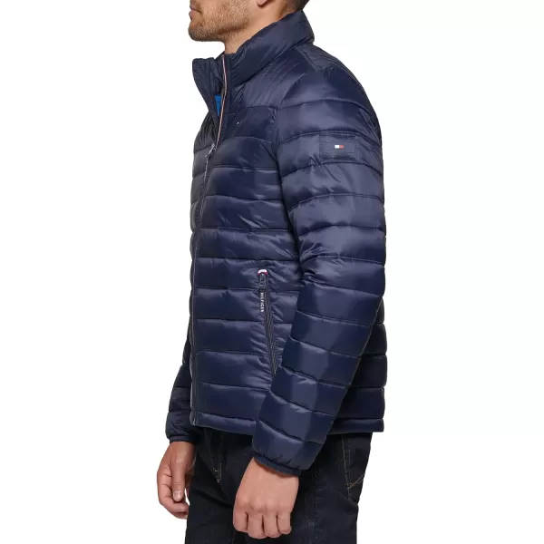 Tommy Hilfiger Mens Ultra Loft Lightweight Packable Puffer Jacket Standard and Big  TallMidnight