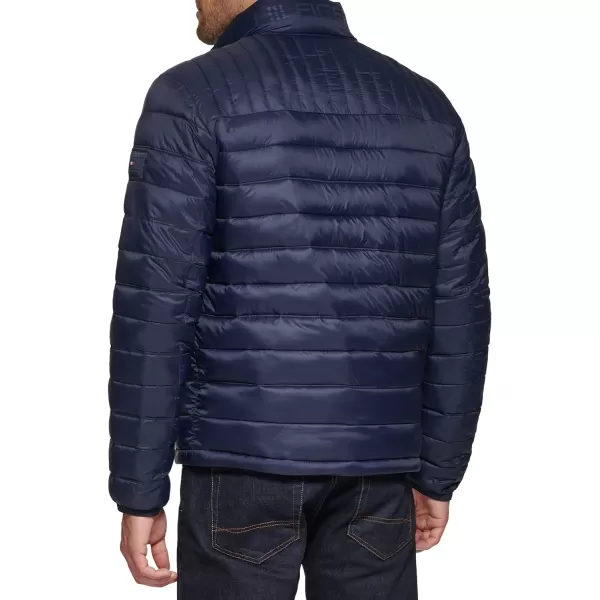 Tommy Hilfiger Mens Ultra Loft Lightweight Packable Puffer Jacket Standard and Big  TallMidnight