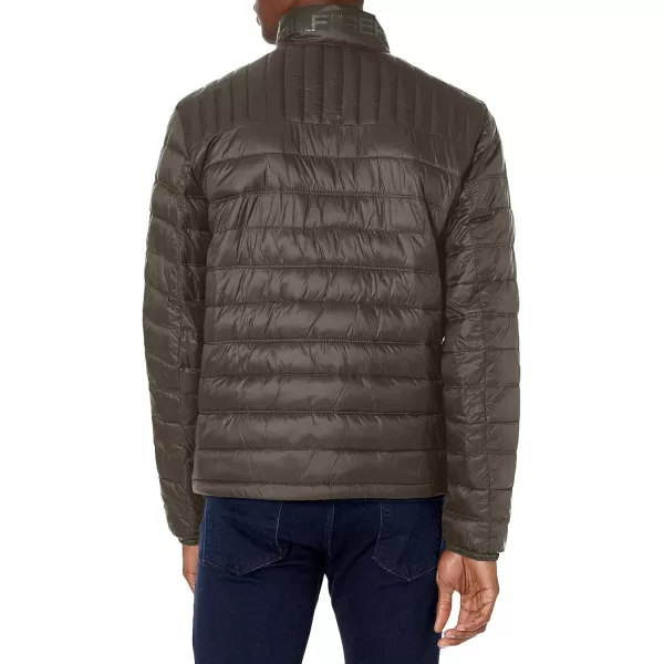 Tommy Hilfiger Mens Ultra Loft Lightweight Packable Puffer Jacket Standard and Big  TallOlive