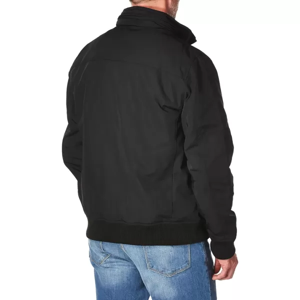 Tommy Hilfiger Mens Water Resistant Performance Bomber Jacket Standard and Big amp TallStandard Black