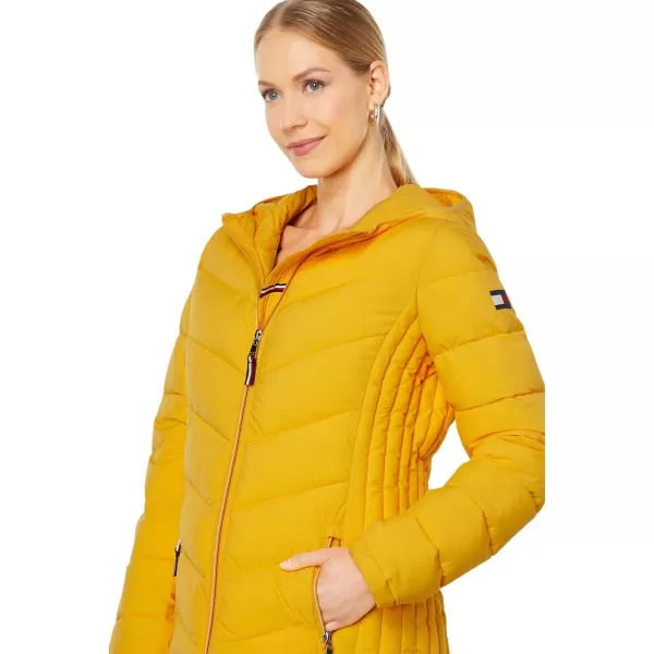 Tommy Hilfiger Womens Hooded Zip Front Short Packable JacketBanana