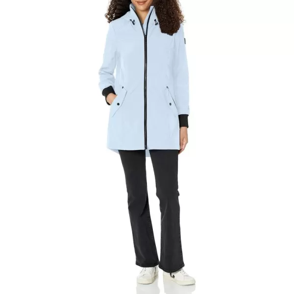 Calvin Klein Womens Softshell AnorakPowder Blue