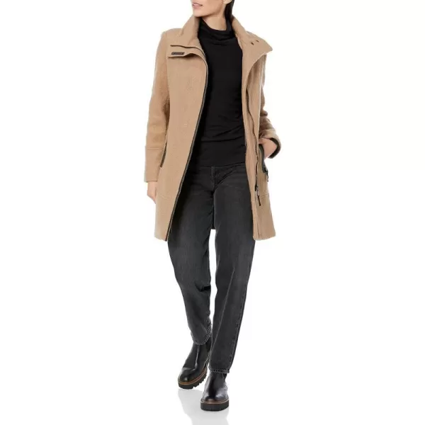 Calvin Klein Womens Wool JacketCamel