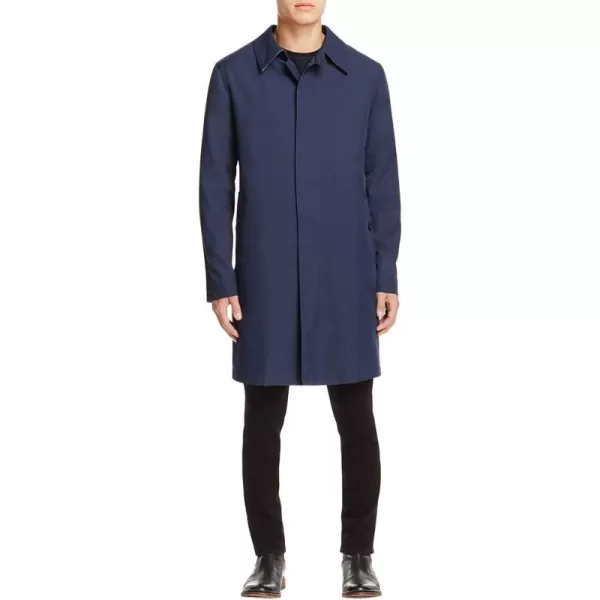 Cole Haan Mens Water Resistant Rain Coat with Removable LinerIndia Ink