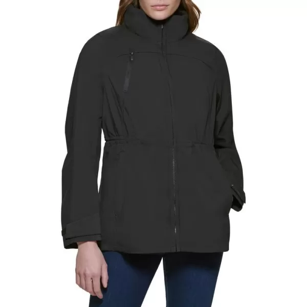 Cole Haan Womens Jacket Transitional Twoinone CoatBlack