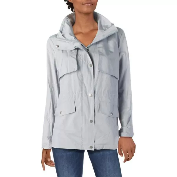 Cole Haan Womens Short Packable Rain JacketMist