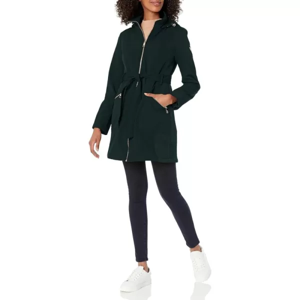 GUESS Softshell Coat Casual Transitional Jacket for Women Fall to Winter WardrobePine