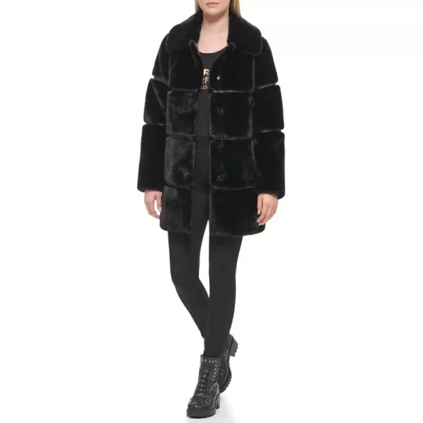 Karl Lagerfeld Paris Womens Snap Closure JacketBlack