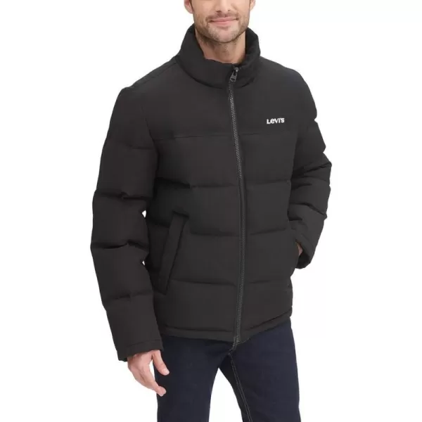 Levis Mens Arctic Cloth Retro Bubble Puffer JacketBlack