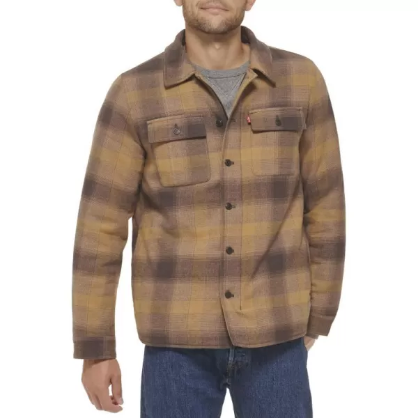 Brown/Tan/Dark Brown Plaid