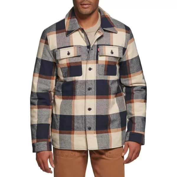 Levis Mens Classic Shirt JacketSkateboard Plaid