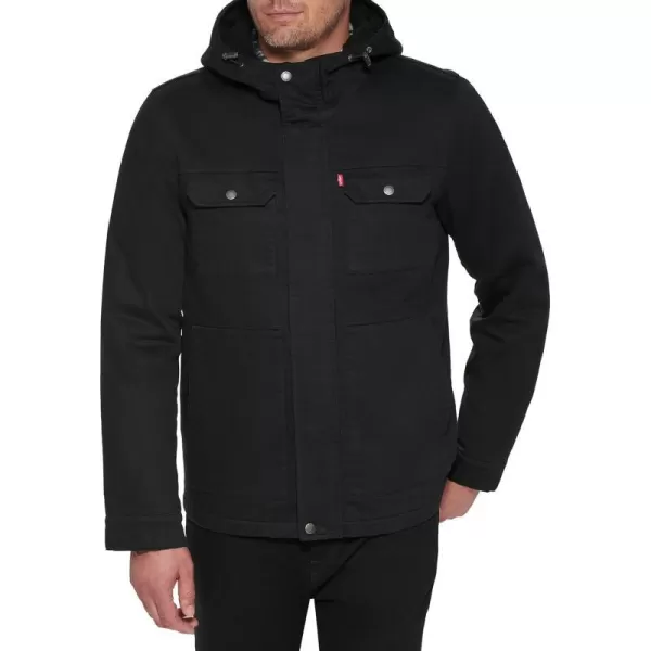 Levis Mens Corduroy Utility JacketBlack