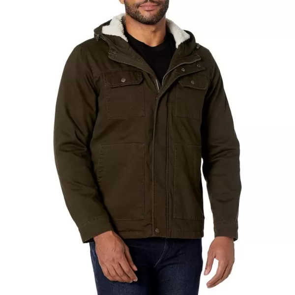 Levis Mens Corduroy Utility JacketOlive