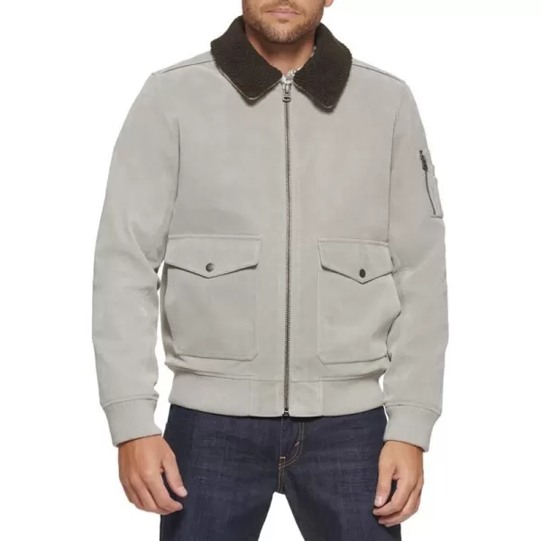 Tundra Faux Suede / Sherpa Collar