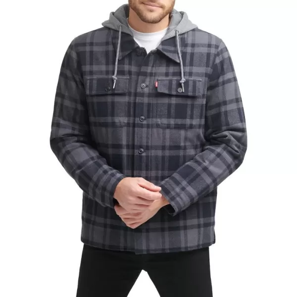 Grey/Navy Plaid