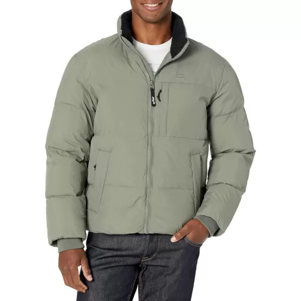 Levis Mens Quilted Fashion PufferLight Green