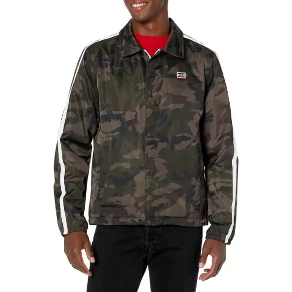 Levis Mens Retro Coaches JacketCamouflage