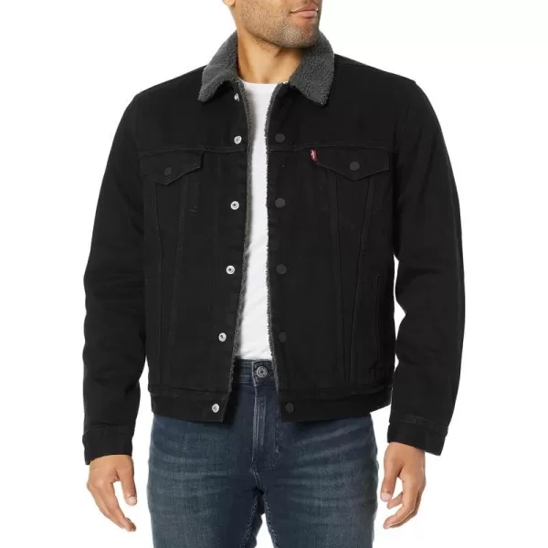 Levis Mens Sherpa Trucker Jacket Also Available in Big amp TallStandard New Duvall