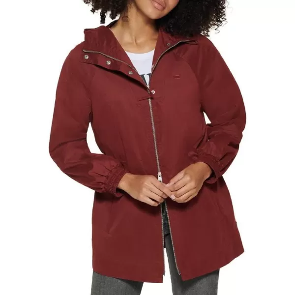 Levis Women Cotton Lightweight JacketMaroon W Inside Cinch