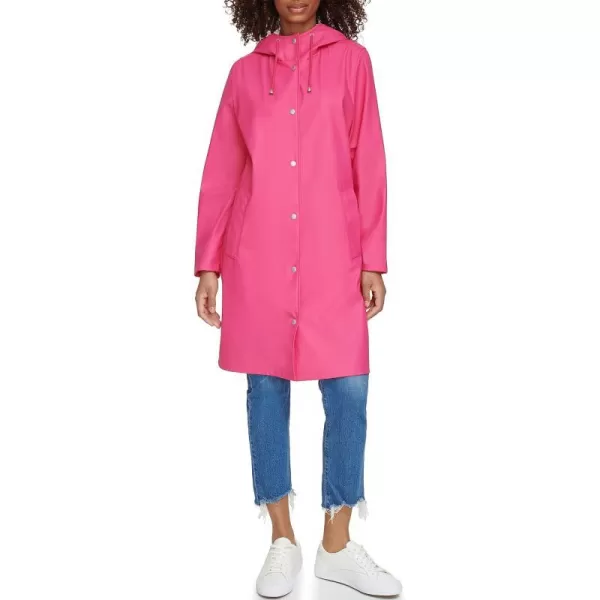 Levis Womens Classic Hooded Rain ParkaPink