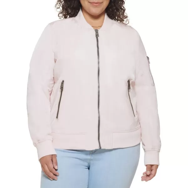 Levis Womens Melanie Bomber Jacket Standard amp Plus Sizes Peach Blush SmallLevis Womens Melanie Bomber Jacket Standard amp Plus Sizes Peach Blush Small