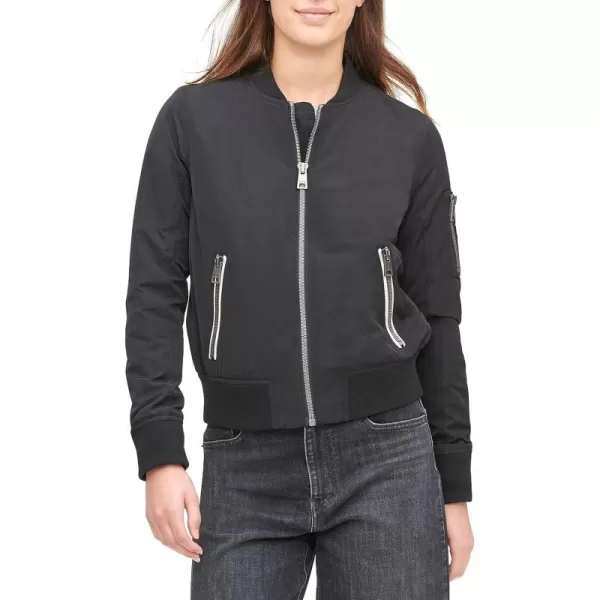 Levis Womens Melanie Bomber Jacket Standard amp Plus SizesBlack