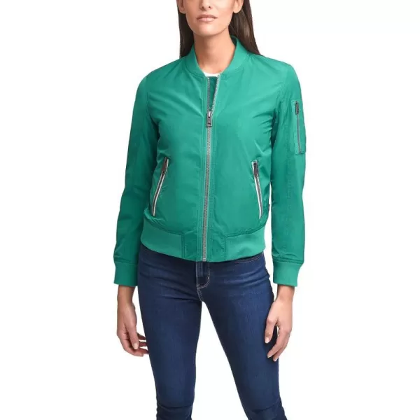 Levis Womens Melanie Bomber Jacket Standard amp Plus SizesEmerald Green