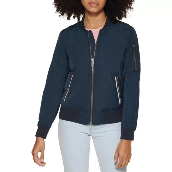 Levis Womens Melanie Bomber Jacket Standard amp Plus SizesNavy