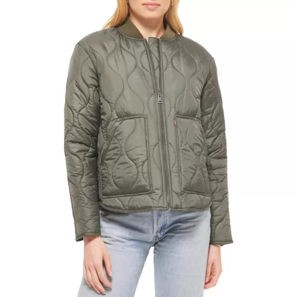 Levis Womens Onion Quilted Liner JacketSage