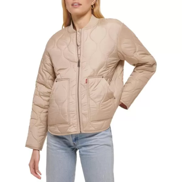 Levis Womens Onion Quilted Liner JacketSesame