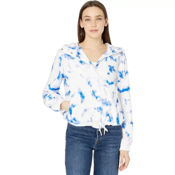 Plus Size Blue Tie Dye