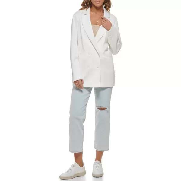 Levis Womens Wool Blend Double Breasted BlazerWhite