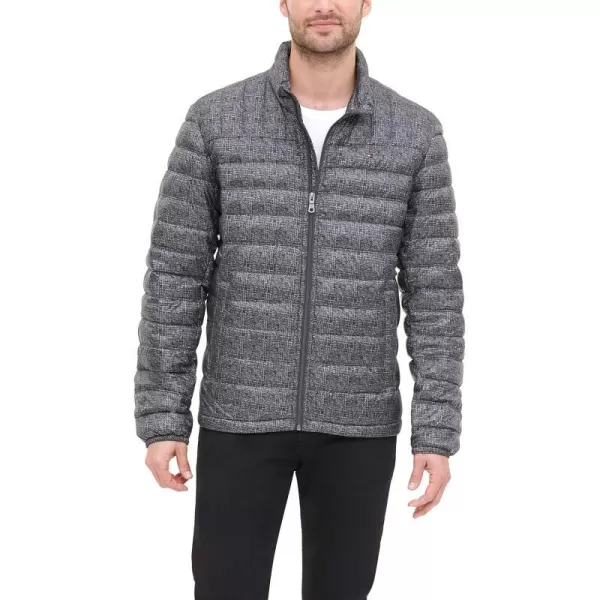 Tommy Hilfiger Mens Legacy Classic Packable Down Puffer JacketGreg Fancy Check