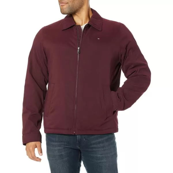 Tommy Hilfiger Mens Lightweight Microtwill Golf Jacket Standard and Big amp TallStandard Port