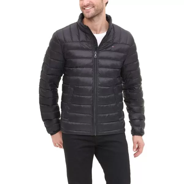 Tommy Hilfiger Mens Packable Down Puffer JacketBig amp Tall Black