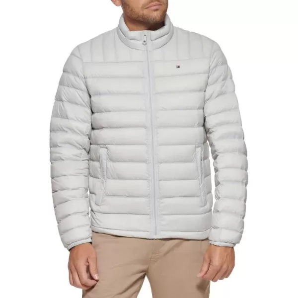 Tommy Hilfiger Mens Packable Down Puffer JacketStandard Ice