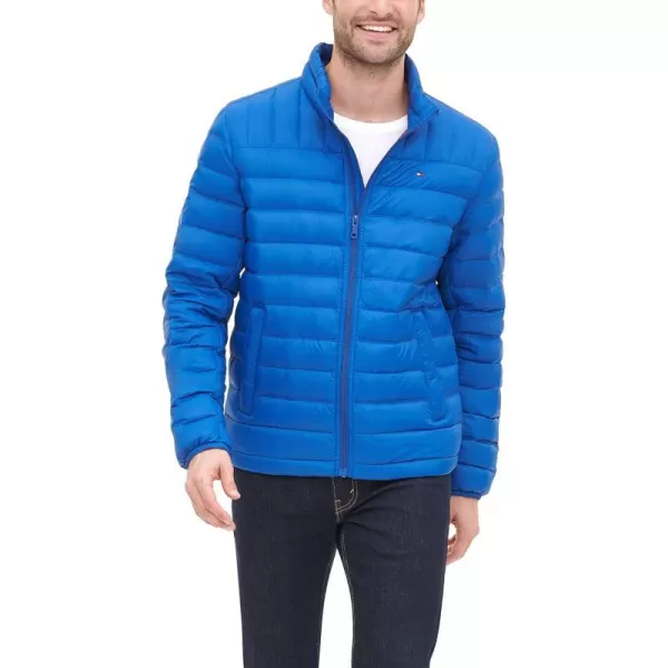 Tommy Hilfiger Mens Packable Down Puffer JacketStandard Royal Blue