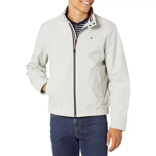 Tommy Hilfiger Mens Performance Faux Memory Bomber JacketOyster Tech