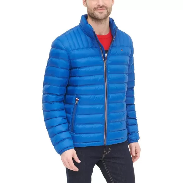 Tommy Hilfiger Mens Ultra Loft Lightweight Packable Puffer Jacket Standard and Big  TallDeep Royal