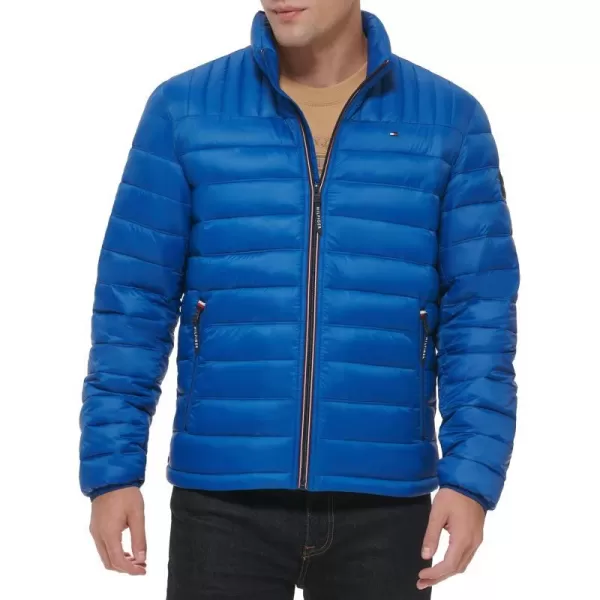 Tommy Hilfiger Mens Ultra Loft Lightweight Packable Puffer Jacket Standard and Big  TallNew Royal Blue