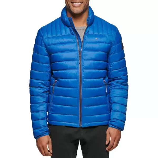 Tommy Hilfiger Mens Ultra Loft Lightweight Packable Puffer Jacket Standard and Big amp TallBig amp Tall New Royal