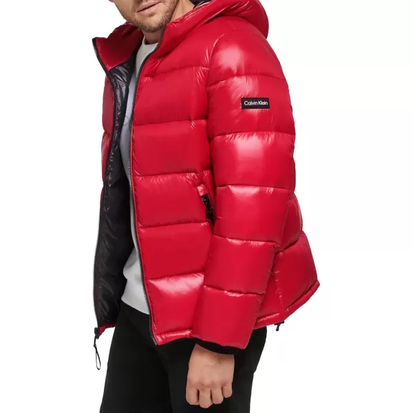 Calvin Klein Mens Everday Essential Water Resistant JacketDeep Red