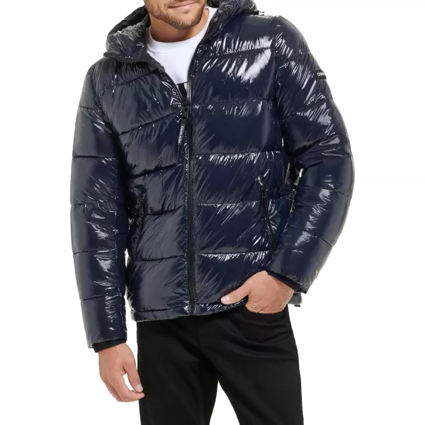 Calvin Klein Mens Everday Essential Water Resistant JacketTrue Navy