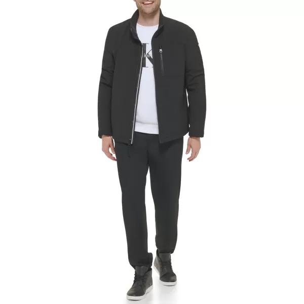 Calvin Klein Mens Jacket Soft Shell With Sherpa LiningSoft Shell Black