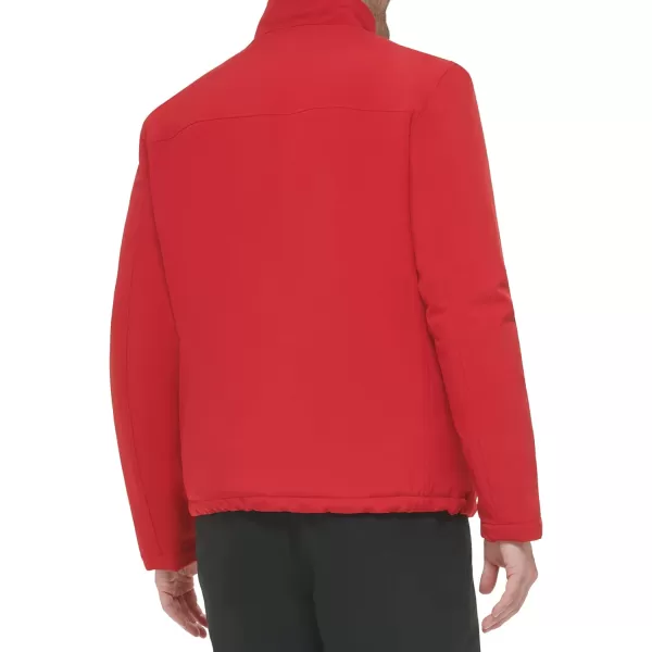 Calvin Klein Mens Jacket Soft Shell With Sherpa LiningSoft Shell True Red