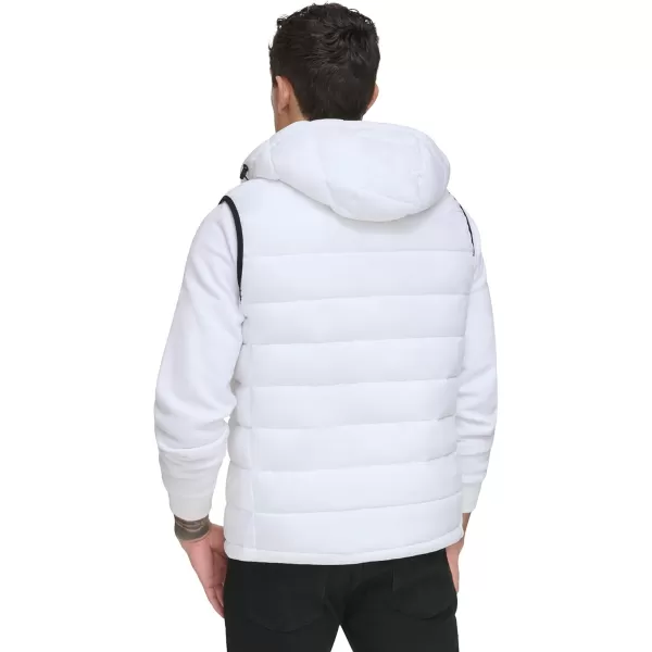 Calvin Klein Mens Puffer VestWhite