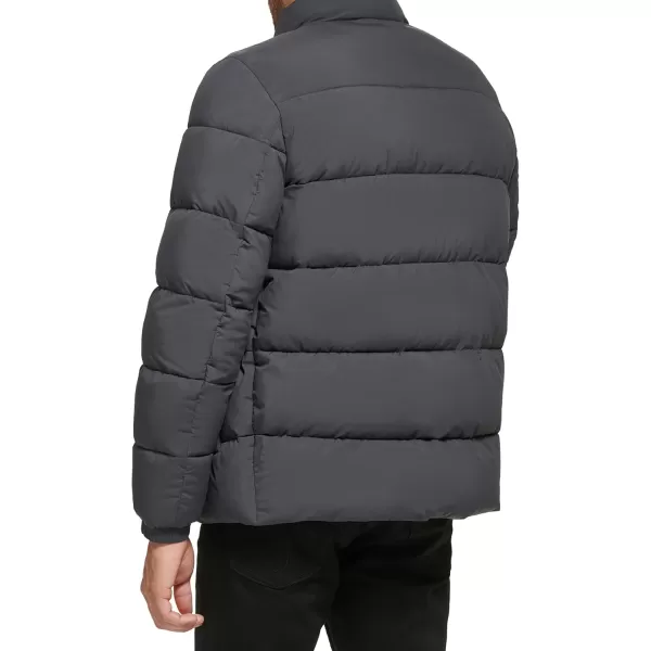 Calvin Klein Mens Snap Front Puffer JacketSnap Front Iron